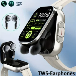 Multifunctional Smartwatch with TWS Earphones