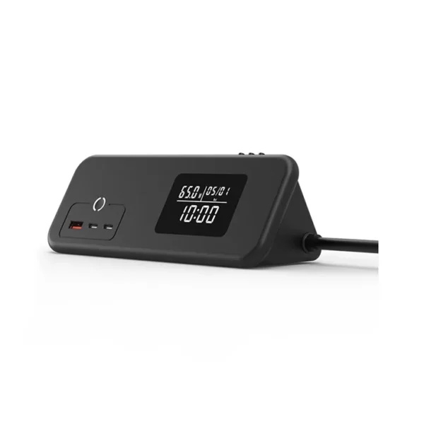 TS-W65-G Desktop Clock & Charging Hub